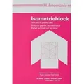 Produktbild: Hahnemühle Isometrieblock, A3, 80/85 g/mÂ2, Druckfarbe: blau, 50 Blatt