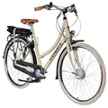 Produktbild: Tretwerk Aurora E Bike 28 Zoll Pedelec Damen Herren 155-185 cm Elektrofahrrad 522 Wh E Fahrrad Damenfahrrad 7 Gang (Elfenbein, 50 cm)