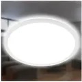 Produktbild: Briloner Leuchten LED Deckenleuchte Panel Slim ultraflach weiß, LED fest integriert, Neutralweiß, LED Deckenlampe 19/29,5/42 x 3 cm Weiß 12-22W Wohnzimmer Schlafzimmer Rund | Ø 29.5 cm