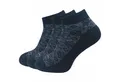Produktbild: GAWILO Sneakersocken für den Winter für Damen - dicke & warme Bettsocken (3 Paar) kurze Wollsocken im Norweger Look aus weichem Vollplüsch
