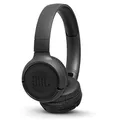 Produktbild: JBL Tune 500BT Headset, kabellos, Schwarz, Kopfhörer und Mikrofon, Kopfband, zwei ohrumschließende Muscheln, 20-20.000 Hz, Schwarz)
