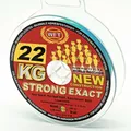 Produktbild: 0,159€/m WFT 22KG MULTICOLOR STRONG EXACT geflochtene Angelschnur  0.18mmØ 250m