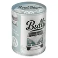 Produktbild: Nostalgic-Art Retro Spardose, 1 l, VW – Good Things Are Ahead of You – Volkswagen Bus Geschenk-Idee, Original Lizenzprodukt (OLP), Sparschwein aus Metall, Vintage Blech-Sparbüchse