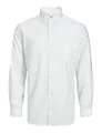 Produktbild: JACK & JONES Herren Jprblaparker Shirt L/S Noos Hemd, Weiß, M EU