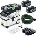 Produktbild: Festool Akku Absaugmobil CLEANTEC CTLC MIDI I-Basic 577066+ Akkupack + Ladegerät
