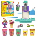 Produktbild: Eismaschine Set Play-Doh 2x56g einfarbig 3x56g zweifarbig Kinder Spielzeug