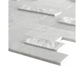 Produktbild: Mosafil Mosaikfliesen Naturstein Marmor Mosaikfliesen Johannesburg Grau, Naturstein-Marmor 30.000x27.500, grau