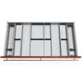 Produktbild: Blum Orga-besteckeinsatz Facheinteilungs-set Kb 1000-1099mm, Nl 500mm, Grau