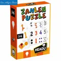 Produktbild: Headu DE 52521 Zahlenpuzzle Montessori Lernspiel deutsch Neu OVP