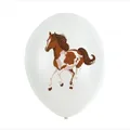 Produktbild: 6 Latexballons Beautiful Horses 27,5 cm / 11''