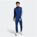 Produktbild: adidas Sportswear Trainingsanzug DAYREADY (2-tlg), für Laufen und sportliche Aktivitäten, zweiteiliges Set blau XXL (60/62)