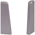 Produktbild: Kgm Endstücke Für Sockelleiste Mega Aluminium 20 X 58 Mm