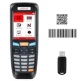 Produktbild: JRHC 2D Inventar Barcode-Scanner und Sammler mit 2.4GHz Wireless USB Empfänger