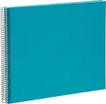 Produktbild: Goldbuch Spiralalbum Bella Vista türkis 35x30 cm 40 weiße Seiten