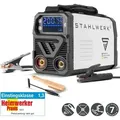 Produktbild: STAHLWERK Schweißgerät Elektroden ARC 200 MD Digital – 200 A, ohne Schutzgas, kompakt, leicht, MMA, E-Hand, Lift-TIG-Funktion, Überhitzungsschutz