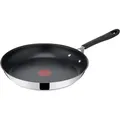 Produktbild: Tefal Bratpfanne 28cm Jamie Oliver HomeCook Edelstahl Antihaft Induktion - Schwarz