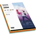 Produktbild: inapa farbiges Kopierpapier tecno Colors mixed intensiv: 80 g/m², A4, 100 Blatt
