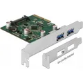 Produktbild: Delock 90298 PCIe 2x USB-Typ-A (90298)