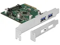 Produktbild: DeLock 90298 PCIe X4 2X EXT USB 3.1 Gen2 A USB-Controller