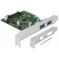 Produktbild: DeLOCK PCIe x4 > 2x ext USB 3.1 Gen2 A, USB-Controller
