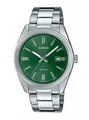 Produktbild: Casio MTP-1302PD-3AVEF Herrenuhr grün/silber Ø38,5mm