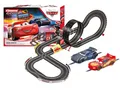 Produktbild: Carrera GO!!! Disney Pixar Cars Neon Lights Rennstrecken-Set | 5,3m elektrische Carrerabahn mit Lightning McQueen & Jackson Storm Spielzeugautos | mit 2 Handreglern & Streckenteilen | Ab 6 Jahren 20062477 Mehrfarbig