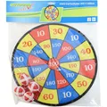 Produktbild: Dartscheibe Klett mit 4 Bällen, Durchmesser 35 Zentimeter, Zielscheibe