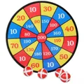Produktbild: Vedes 74607756 - Outdoor active Dartscheibe Klett mit 4 Bällen, Ø 37 cm NEU