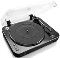 Produktbild: Lenco Plattenspieler Bluetooth USB MP3 Aufnahme Schwarz Riemenantrieb 33/45