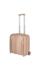 Produktbild: Travelite 2-Rad Handgepäck Laptop Trolley Hartschale mit recyceltem Innenfutter, Gepäck Serie ELVAA: Stylischer Businesswheeler mit Schutzecken + Aufsteckfunktion, 42 cm, 30 Liter