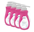 Produktbild: Veet Pure Haarentfernungscreme für Körper, Arme & Beine - Enthaarungscreme für sensible Haut - Minimum an Inhaltsstoffen - (4er Pack) 4 x 400 ml Spender inkl. Spatel