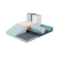 Produktbild: IGLU SOFT PLAY Discoverer Set Softbausteine Riesenbausteine Schaumstoffbausteine Großbausteine 7 Stück (Pastel)