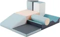 Produktbild: IGLUSoftplay IGLU SET 34 Discoverer - Pastell/Beige/Grün/Honig Schaumstoffbausteine Spielbauklötze, (Set), Modernes Design und hochwertige Verarbeitung