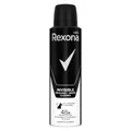 Produktbild: Rexona Men MotionSense Invisible Black & White 150 ml Antitranspirant Spray