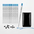 Produktbild: 10er-Set Kugelschreibermine G2 Blau Ersatzminen 1,0mm Kugelschreiber