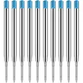 Produktbild: 10er-Pack Blau Kugelschreiberminen, Standard G2 Format, Ideal fürs Büro