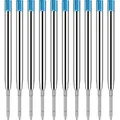 Produktbild: Ballpoint Pen Refills, G2 Format, 10 Stück, blaue Tinte, 1.0 mm, Großraum