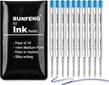 Produktbild: Ersatzminen Großraumminen 1,0mm Blau für Kugelschreiber G2-Format 10er-Set