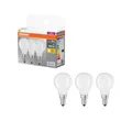 Produktbild: 3er Pack OSRAM E14 LED Base Classic P 60 matt 5,9W wie 60W warmweißes Licht