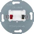 Produktbild: Berker 457209 Lautsprecher-Anschlussdose, Modul-Einsätze, Serie 1930/Glas/R.classic Einsätze, polarweiß matt