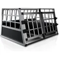 Produktbild: Juskys Alu Hundetransportbox L X