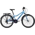 Produktbild: 26 Zoll Kinderfahrrad, 6-Gang (K6), MTB Kinderfahrrad, S’COOL troX, ab 10 Jahre, 140–160 cm, Hellblau/Dunkelblau