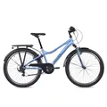 Produktbild: S’COOL troX Mountainbike 26 Zoll, 6-Gang Shimano Kettenschaltung, Alu-Rahmen, für Schule & Gelände, Jugendliche 10–14 J., Farbe: Ice Blue/Dark Blue