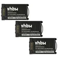 Produktbild: vhbw 3X Akku kompatibel mit Mitel 612d, 622d, 632d, 620d, 622dt, 610d, 612dt, 630d, 600d schnurlos Festnetz Telefon (800 mAh, 3,7 V, Li-Ion)