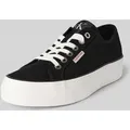 Produktbild: Calvin Klein Jeans Sneaker mit Strukturmuster Modell 'VULC FLATFORM' in Black, Größe 39