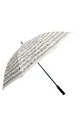 Produktbild: Regenschirm gross, Notenzeilen, sehr stabil, 120 cm Stockschirm