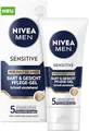 Produktbild: NIVEA MEN Sensitive Bart & Gesicht Pflege-Gel, schnell einziehende Bartpflege für empfindliche Männerhaut, beruhigende Gesichtspflege zur Linderung von Hautirritationen (50 ml)