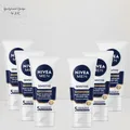 Produktbild: 6x 50ml Nivea Men Sensitive Bart & Gesicht Pflege Gel schnell einziehend
