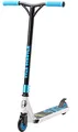 Produktbild: STAR SCOOTER Freestyle Stunt Scooter Roller für Kinder ab 7 Jahre und Erwachsene bis 100kg | 100mm Kickscooter Beginner Einsteiger Alu | Weiß & Blau
