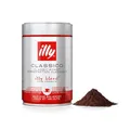 Produktbild: illy, Gemahlener Kaffee für Espresso CLASSICO, 100% Arabica mit Noten von Orangenblüten und Jasmin, Sanfter Geschmack und Süßer Nachgeschmack, 1 Dose mit 250g